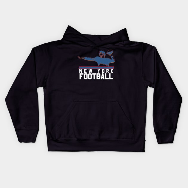 New York Giants Football Kids Hoodie by Maskumambang